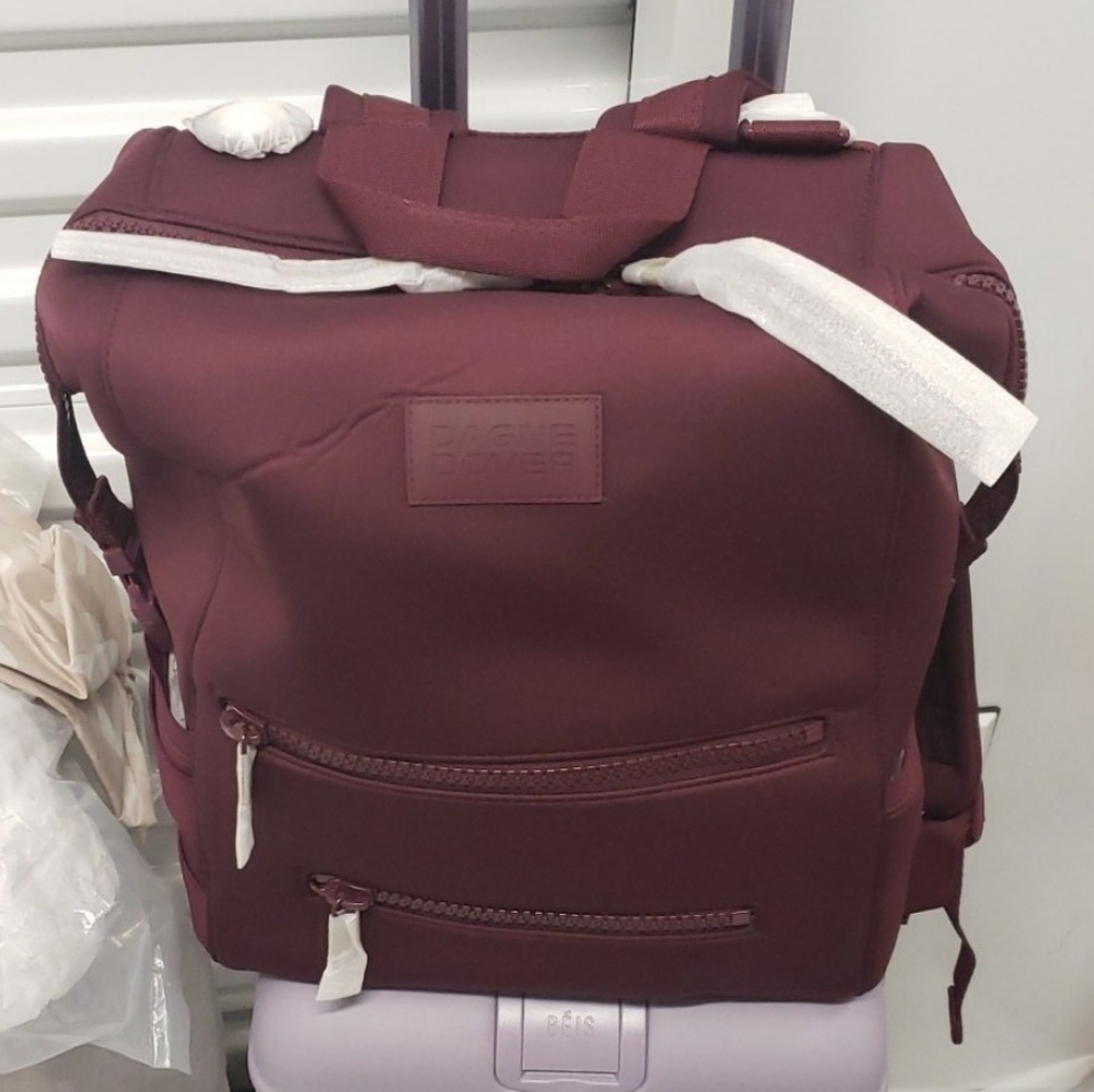 ❤Dagne Dover❤ large Indi Diaper Backpack in CURRANT (no longer available)